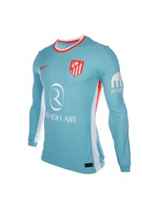 Atletico Madrid Voetbaltruitje Uit tenue 2024-25 Lange Mouw